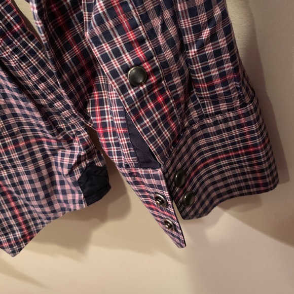 Banana Republic - Plaid Button-Up Dress Shirt - Picture 6 of 7